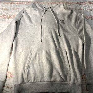Light Gray Champion Hoodie - Size Medium